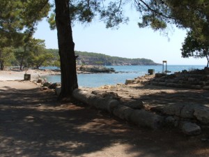 Phaselis harbour