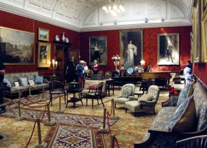 Cluttered Victorian lounge