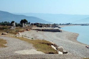Mediterranean coastline at Anemurium